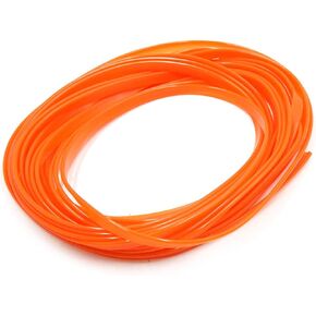 uxcell 8m x 7mm Orange Flexible Decorative Trim Strip Line for Car Vehicle