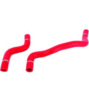 Universal Silicone Radiator Water Hoses 1.02" Diameter Red Mishimoto