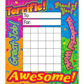 TREND enterprises, Inc. Reward Words Incentive Pad, 36 Sheets