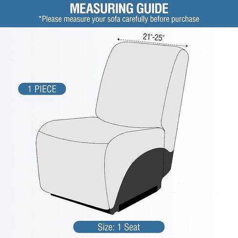 ALIECOM 100% Waterproof Sectional Recliner Couch Covers L Shape Sofa Cover Jacquard Stretch 5-Piece Corner Couch Cover for Reclining Sectional Slipcover Furniture Protector (5 Seat, Light Gray) in Kuwait