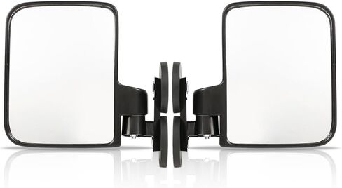 ALLGOOD Universal Strong 1 Pair Magnetic Side Mirrors 114LB 2.7" Rated Magnet Tractor Mirror Compatible with Golf Cart Tractors Mowers Dozers Forklifts Lift Trucks and More(Left+Right) in Saudi Arabia