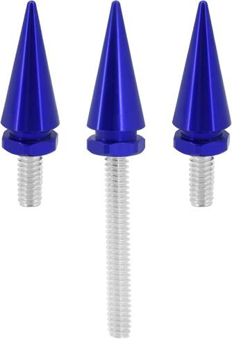 Motorcycle Windshield Trim Screws Windscreen Screws Spike Bolts Fit for Harley Electra Glide Street Glide Trike 2014-2024 (Blue) in Saudi Arabia
