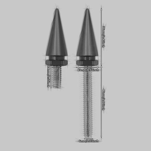 Motorcycle Windshield Trim Screws Windscreen Screws Spike Bolts Fit for Harley Electra Glide Street Glide Trike 2014-2024 (Blue) in Saudi Arabia