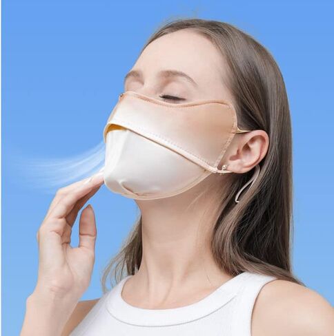 Ligart UV Face Mask Washable Reusable Exercise Breathable Sun Protection Golf Sports Face Mask for Women in Saudi Arabia