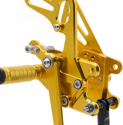 CNC CBR1000RR 08-16 مجموعة خلفية للدراجة النارية قابلة للتعديل أوتاد قدم خلفية مجموعة مساند للقدمين متوافقة مع CBR 1000 RR ABS NON-ABS 2008-2016 أسود in Kuwait