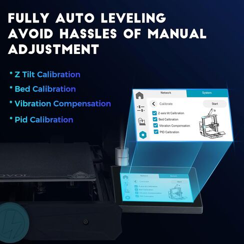 طابعة Sovol SV08 Core-XY ثلاثية الأبعاد مفتوحة المصدر، طابعات ثلاثية الأبعاد عالية السرعة بحد أقصى 700 مم/ثانية مع كاميرا وكاميرا مقاومة للانسداد 300 درجة مئوية، تسوية تلقائية مع 4 محركات Z مستقلة، حجم طباعة كبير 13.8x13.8x13.6 بوصة in Kuwait