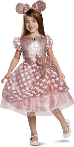 Disguise Costume Rose Gold Minnie Deluxe CostumeCostume in Saudi Arabia
