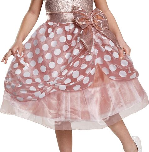 Disguise Costume Rose Gold Minnie Deluxe CostumeCostume in Saudi Arabia