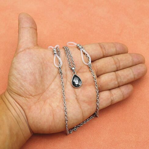 Non Piercing Nipple Jewelry Nipple Noose with Crystal Teardrop Women Faux Body Piercing Jewelry Nipple Chains in Saudi Arabia