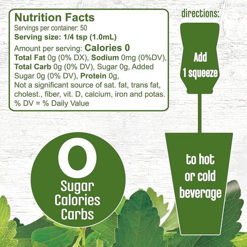 SPLENDA Stevia Liquid Zero Calorie Sweetener Drops, 3.38 Fl Oz Bottle (Pack of 2) in Saudi Arabia