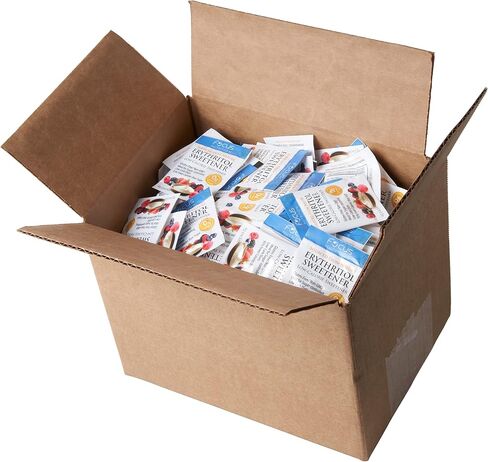 Focus Nutrition Erythritol Sweetener Individual Packets 70 Count Bag - Low Calorie, Carb, Keto Friendly Sugar Substitute in Kuwait