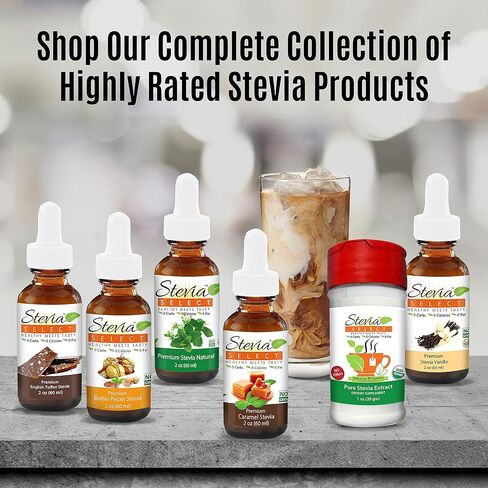 Stevia Select Raspberry Pure Stevia Extract - Zero Calorie Sweetener - All Natural Liquid Stevia Extract Sweetener Liquid - Keto Sugar Stevia Liquid - Keto Sweetener & Sugar Alternative 2 Oz… in Saudi Arabia