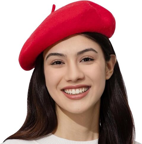 Classic Wool Beret Hats for Women Man Painter hat French Beret for Man Woman Warm Winte. in Saudi Arabia