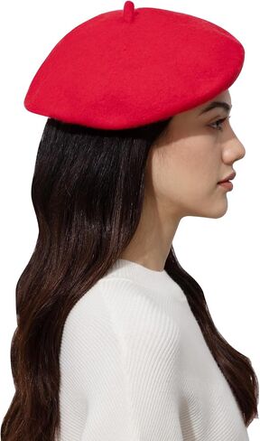 Classic Wool Beret Hats for Women Man Painter hat French Beret for Man Woman Warm Winte. in Saudi Arabia