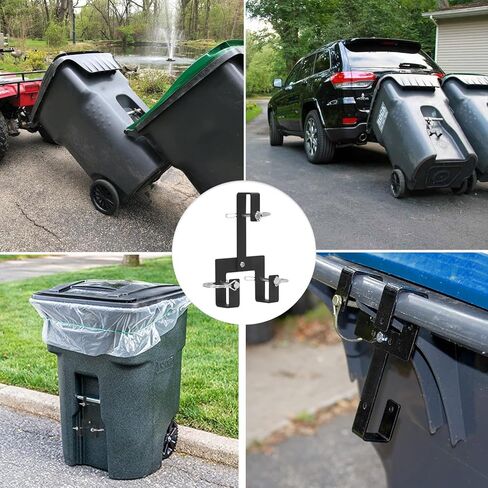 وصلة ربط دبوس النقل، قارنات استقبال العلبة، يمكن وصلة ربط سوداء إلى حاويات القمامة ذات العجلات المتعددة in Kuwait