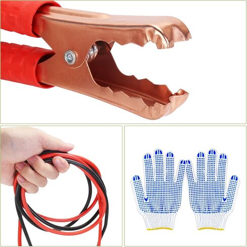 Car Emergency Safety Kit, Car Roadside Emergency Kit, Car Emergency Roadside Assistance Car Kit with Jumper Cables, Rainwear, Gloves in Kuwait