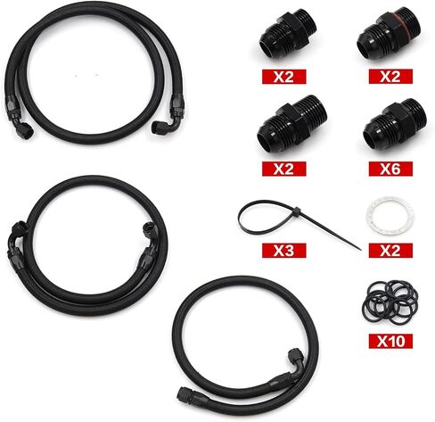 Transmission Cooler Lines Replacement for 01-05 Chevy/GMC 6.6L Duramax Diesel LLY LB7 in Saudi Arabia
