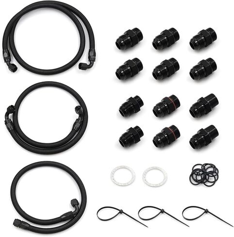 Transmission Cooler Lines Replacement for 01-05 Chevy/GMC 6.6L Duramax Diesel LLY LB7 in Saudi Arabia