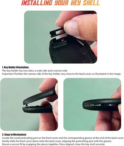 KR55WK49308 Key Fob Shell Case Compatible with CR-V CR-Z Crosstour Fit HR-V Insight Odyssey Pilot Ridgeline S2000 TL TSX ZDX Accord Civic in Saudi Arabia