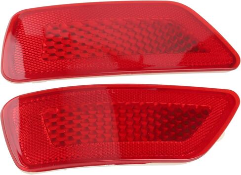 غطاء مصباح عاكس للمصد الخلفي 57010720AC 57010721AC متوافق مع Jeep Grand Cherokee 2012-2018، Patriot 2013-2017، Dodge Journey 2012-2020 (يسار ويمين أحمر Les) in Kuwait