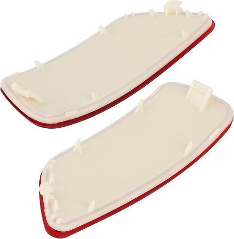 غطاء مصباح عاكس للمصد الخلفي 57010720AC 57010721AC متوافق مع Jeep Grand Cherokee 2012-2018، Patriot 2013-2017، Dodge Journey 2012-2020 (يسار ويمين أحمر Les) in Kuwait