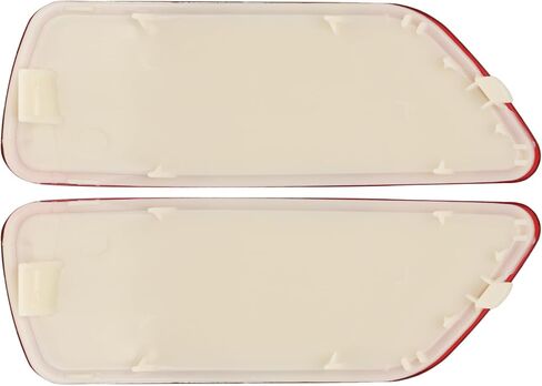 غطاء مصباح عاكس للمصد الخلفي 57010720AC 57010721AC متوافق مع Jeep Grand Cherokee 2012-2018، Patriot 2013-2017، Dodge Journey 2012-2020 (يسار ويمين أحمر Les) in Kuwait