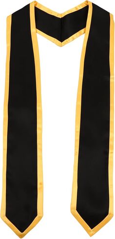 Graduation Honor Stole Classic End with Trim for Unisex Adult 72 Inches Long in Saudi Arabia