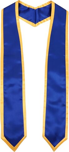 Graduation Honor Stole Classic End with Trim for Unisex Adult 72 Inches Long in Saudi Arabia