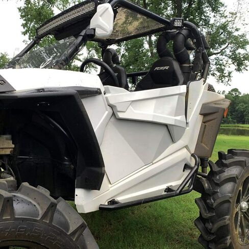 ELITEWILL RZR Nerf Bars Rock Sliders Black Side Step Tree Kikers مناسب لـ 2014-2022 Polaris RZR 900 Trail، 900S، 1000S، 1000XP، Turbo - مقعدان in Kuwait