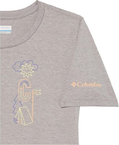 Columbia Girl's Mission Lake Short Sleeve Graphic Shirt in Saudi Arabia