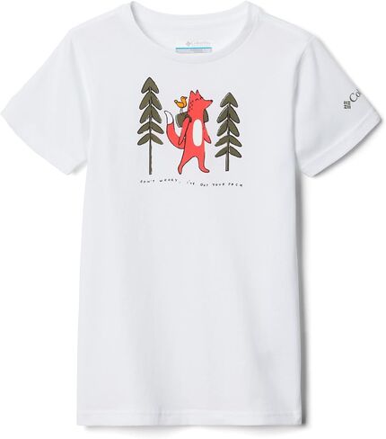 Columbia Girl's Mission Lake Short Sleeve Graphic Shirt in Saudi Arabia