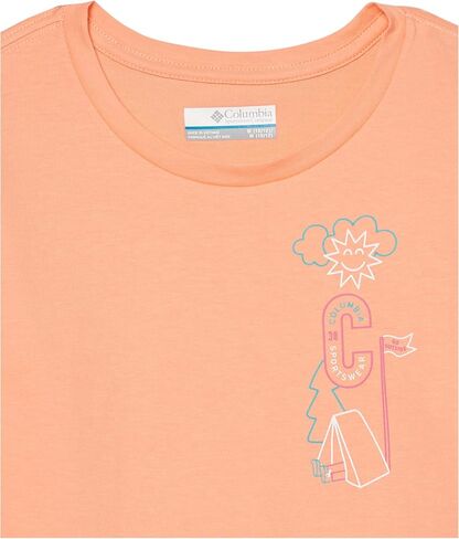 Columbia Girl's Mission Lake Short Sleeve Graphic Shirt in Saudi Arabia