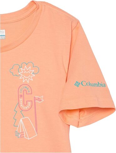 Columbia Girl's Mission Lake Short Sleeve Graphic Shirt in Saudi Arabia