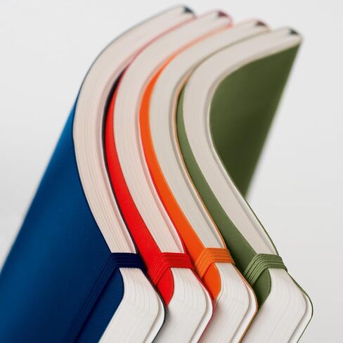 LEUCHTTURM1917 - دفتر ملاحظات بجيب ناعم مقاس A6-123 صفحة مرقمة للكتابة واليوميات (منقط، ليموني) in Saudi Arabia