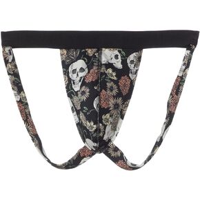 MeUndies Men's Jockstrap Dead Flowers Medium