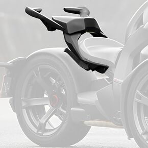 2-Up Rear Passenger Seat with Foot Pegs for Ryker Accessories, Rear Soft Seat with Grab Handles Foot Pedals for Can-Am Ryker 900,600 All Models, Replaces #219400842, Requires MAX Mount #219400800