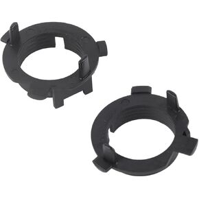 Acouto H7 LED Headlight Bulbs Retainers 1 Pair H7 Car LED Headlight Holder Headlights Bulbs Adapters Holder Base Fit for Kia K4 K5 for Hyundai Veloster for
