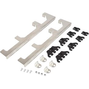 X AUTOHAUX Car Vehicle Linear Spark Plug Wire Separators Divider Loom Valve for Chevy