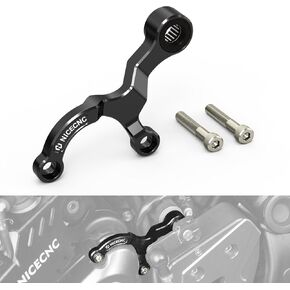 NICECNC Black Shift Stabilizer Gear Shift Support Compatible with Yamaha Tenere 700/XTZ700 2019-2024,Tenere 700 Rally Edition 2020-2024,Tenere 700 World Raid 2022,MT-07 2018-2023
