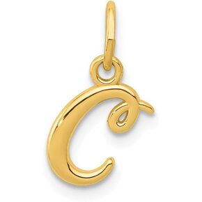 Jewels By Lux 14k Yellow Gold Initial Charm