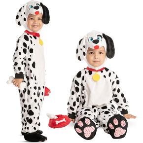 Spooktacular Creations Halloween Toddler Dalmatian Costume for Kids, Baby Halloween Dress Up Party