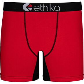 Ethika Mens MID Boxer Brief | *Solids* Black OG