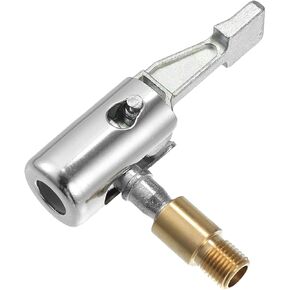 uxcell Car Air Chuck Tire Inflator Hose Adapter Locking Tire Air Chuck with Tire Valve Thread for Portable Tire Pump
