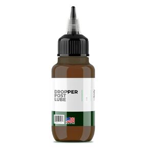 Bicycle Dropper Post Lube for Post Smooth Operation, Improves Glide, Waterproof Formula, Cleans Seals and Reduces Friction (4 oz)