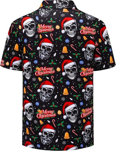Mens Christmas Polo Shirts Funny Golf Shirts for Men Performance Moisture Wicking Quick Dry Athletic Short Sleeve Shirts in Saudi Arabia