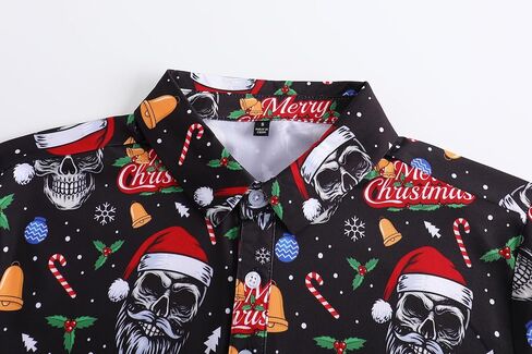 Mens Christmas Polo Shirts Funny Golf Shirts for Men Performance Moisture Wicking Quick Dry Athletic Short Sleeve Shirts in Saudi Arabia