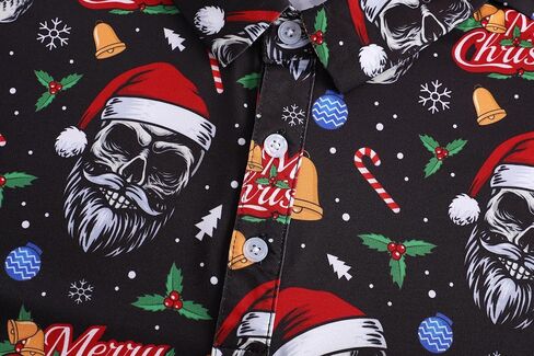 Mens Christmas Polo Shirts Funny Golf Shirts for Men Performance Moisture Wicking Quick Dry Athletic Short Sleeve Shirts in Saudi Arabia