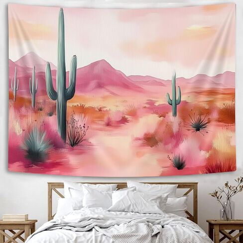 Pink Western Tapestry, Funny Hot Pink Cow Boots Tapestry for Bedroom, Preppy Howdy Cowgirl Tapestry Aesthetic Wall Hanging for Teen Girls Women College Dorm Living Room Party Decor, 60X40IN in Saudi Arabia