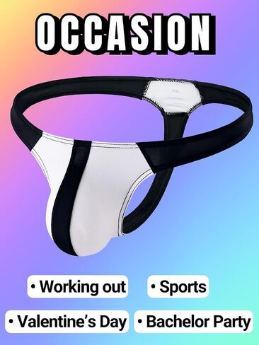 Sexy Mens Thong Underwear, Banana Hammock Male Thongs, Low Rise G String, Straight Men Lingerie For Play in Saudi Arabia