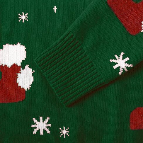 LMYOVE Kids Christmas Sweaters, Toddler Girls Boys Long Sleeve Knit Pullover Sweater Xmas Holiday Tops in Saudi Arabia